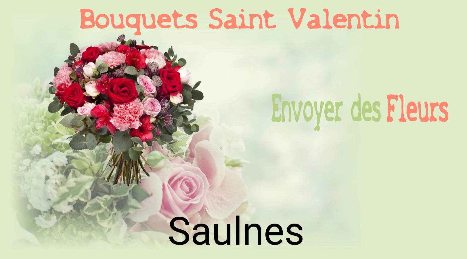 Roses de Saint-Valentin livrées à Saulnes